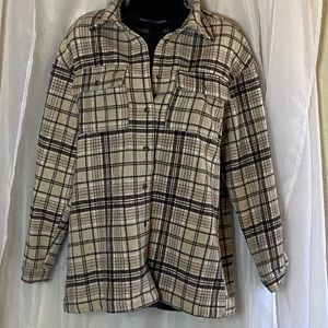 Plaid Shacket Princess Polly
